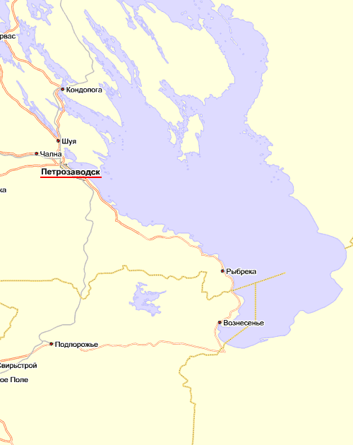 Карта акватории
